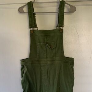 Urban Outfitters Green Corduroy Overalls